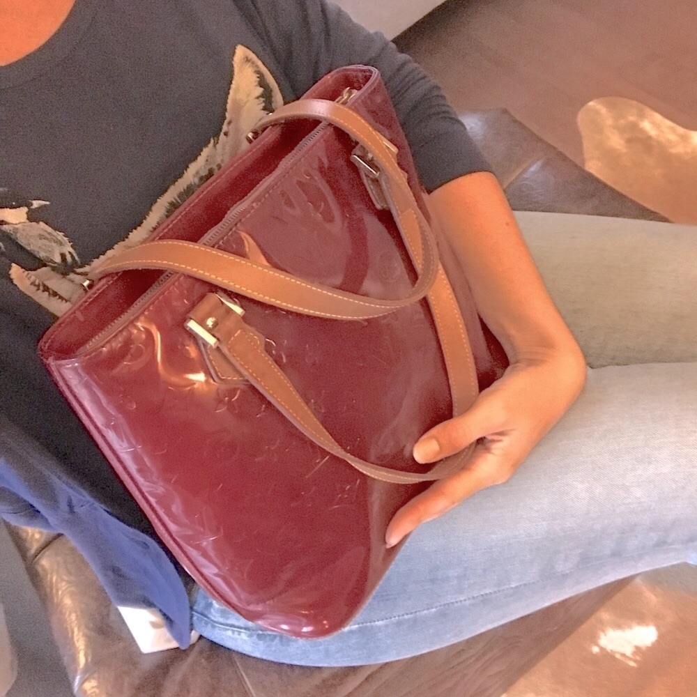 Louis Vuitton Pomme D’Amour Vernis Houston bag - Picture 6 of 16